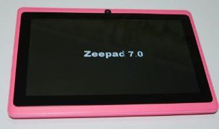 PINK Color 7.0 ZEEPAD(TM) ANDROID 4.0 TABLET PC COMPUTER 4GB WIFI, CAMERA, YOUTUBE, GAMES, SKYPE VIDEO CALLING &NETFLIX MOVIES  Kids Tablets  Computers & Accessories