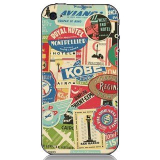 Imarkcase Retro Series Iphone 4 4s Cover Case Personality Customization Colored Painting Polycarbonate Cute Travel Signification Cell Phones & Accessories