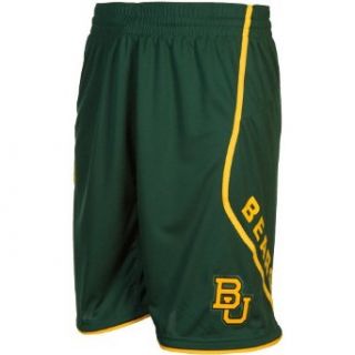NCAA adidas Baylor Bears Point Guard Basketball Shorts   Green/Gold Clothing