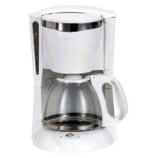 Brentwood 12 Cup Coffee Maker White   Coffee Makers
