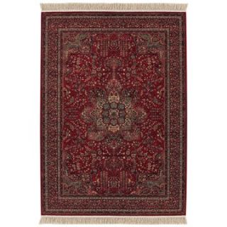 Couristan Kashimar All Over Center Medallion Antique Red Oriental Rug   Area Rugs