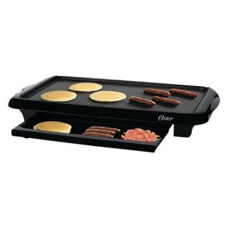 Oster CKSTGRFM 1018 10 x 18.5 in. Griddle with Warming Tray   Specialty Appliances