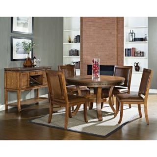 Steve Silver Ashbrook Side Dining Chairs   Oak   Set of 2   Dining Chairs