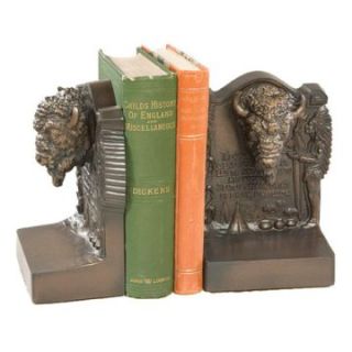 Hiawatha Buffalo Bookends   Bookends