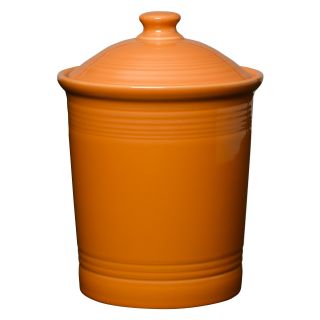Fiesta Dinnerware Tangerine Large Canister 3 Qt.   Kitchen Canisters