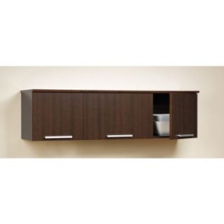 Coal Harbor Wall Mounted Hutch   Espresso   Buffets & Sideboards