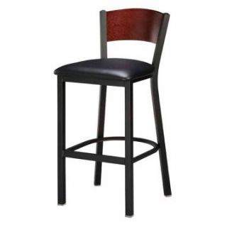Regal Honors Full Back 26 in. Metal Counter Stool with Upholstered Seat   Bar Stools