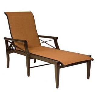Woodard Andover Sling Adjustable Chaise Lounge   Outdoor Chaise Lounges