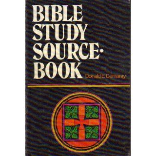 Bible Study Source Book Donald E. Demaray Books