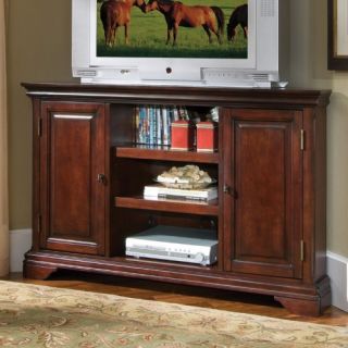 Home Styles Lafayette Corner Entertainment TV Stand   Cherry Finish   TV Stands
