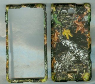 ONE LEAF CAMO REAL TREE HUNTER FACEPLATE PROTECTOR HARD RUBBERIZED CASE FOR LG OPTIMUS EXCEED VS840PP / LUCID 4G VS840 VERIZON PREPAID SNAP ON Cell Phones & Accessories