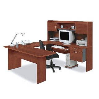 Bestar Omega U Shaped Computer Desk   Desks