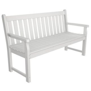 POLYWOOD® Traditional Recycled Plastic 60 in. Garden Bench   Commercial Patio Furniture