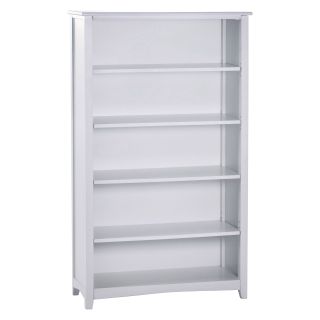 Schoolhouse Tall Vertical Bookcase   White   Kids Bookcases