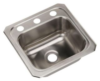Elkay Celebrity BCR15 Single Basin Drop In Kitchen Sink   Kitchen Sinks