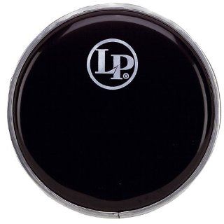 Latin Percussion LP843 6 Inch Mini Timbale Head   Black Plastic Musical Instruments