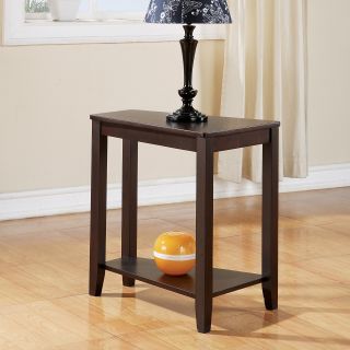 Steve Silver Joel Rectangular Cherry Wood Chairside End Table   End Tables