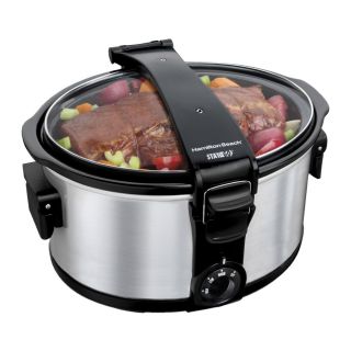 Hamilton Beach 33472 7 qt. Stay or Go Portable Slow Cooker   Slow Cookers