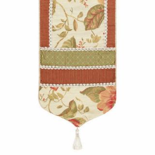 Jennifer Taylor Brianza Red Corded Table Runner   Table Linens
