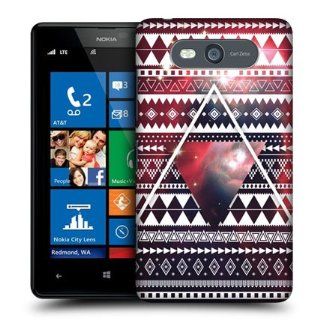 Head Case Designs Aztec Triangle Nebula Tribal Patterns Hard Back Case Cover For Nokia Lumia 820 Cell Phones & Accessories