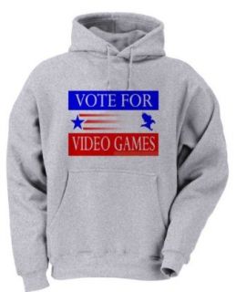 VOTE FOR VIDEO GAMES Youth Hooded Sweatshirt (for Kids) in Various Colors Clothing