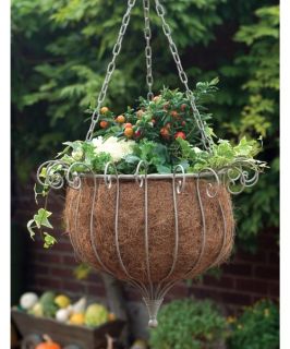 Laura Ashley Poppy Basket   Chestnut   Planters