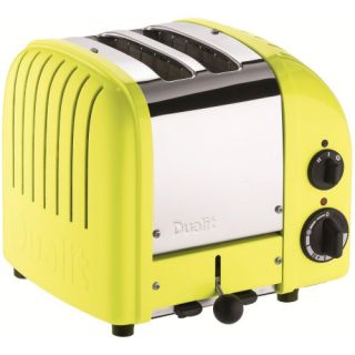 Dualit 27168 New Generation 2 Slice Classic Toaster   Citrus Yellow   Toasters