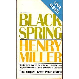 Black Spring Henry Miller Books