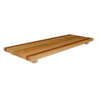 Large Maple Tableboard with Cherry Accent   Serving Trays