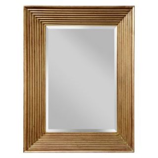 Stepped Silver Sand Mirror   30.25W x 40.25H in.   Wall Mirrors