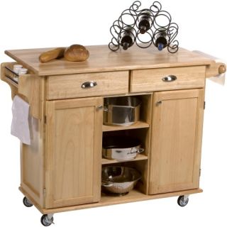 Home Styles Napa Kitchen Cart   Kitchen Islands and Carts