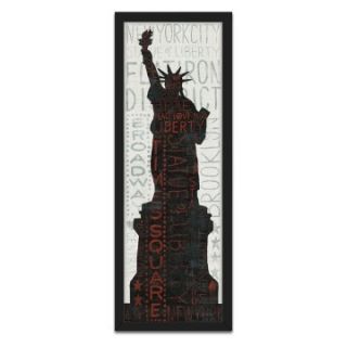 Statue Of Liberty Framed Wall Art   14W x 38H in.   Framed Wall Art
