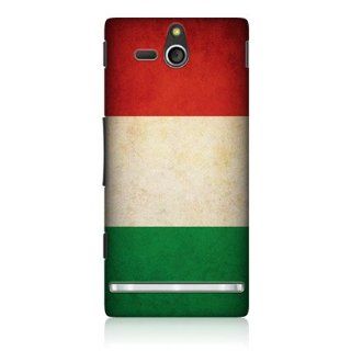 Head Case Designs Italy Italian Vintage Flags Hard Back Case Cover For Sony Xperia U ST25i 