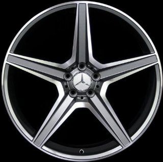 22" Wheels for Mercedes Benz ML ML430 ML500 GL GL450 AMG style set of 4 rims & caps and lugs Automotive