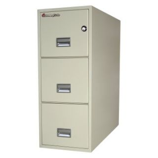 SentrySafe G3131 Fire Resistant 3 Drawer Legal Vertical Filing Cabinet   File Cabinets