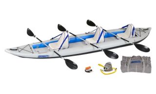 Sea Eagle 465FT Fasttrack Inflatable Kayak Deluxe Package   Kayaks