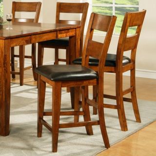 Steve Silver Mango Counter Height Dining Chairs   Light Oak   Set of 2   Dining Chairs