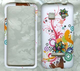 Samsung Galaxy Precedent M828C SCH M828C Prevail M820 STRAIGHT TALK Phone CASE COVER SNAP ON HARD RUBBERIZED SNAP ON FACEPLATE PROTECTOR NEW CAMO FLOWER Cell Phones & Accessories