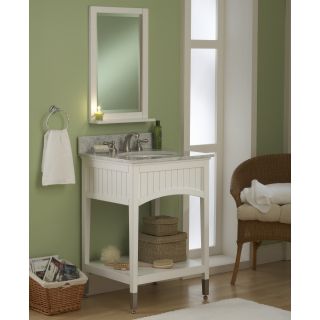 Sagehill Designs Seaside SA2421 24 in. White Single Bathroom Vanity   Single Sink Bathroom Vanities