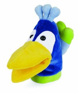 Looney Bird Zoo Hand Puppet Peacock Toys & Games