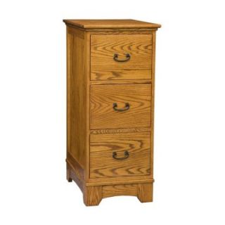 Chelsea Home Cumberland 3 Drawer File Cabinet   Nutmeg   File Cabinets