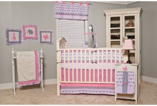Sassy Safari 10 Piece Nursery to Go   Baby Bedding Sets