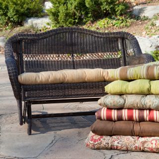 Coral Coast Casco Bay 42 x 19.5 Outdoor Cushion for Porch Swings and Gliders   Frames & Accessories
