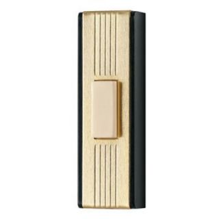 Nutone Gold Anodized Lighted Pushbutton   Doorbells