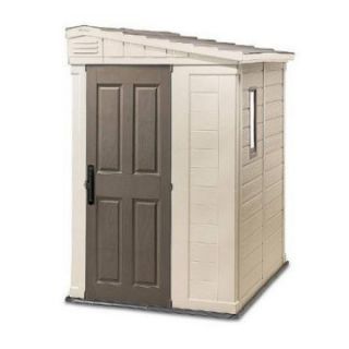 Keter 17360954 Pent 4 x 6 ft. Tool Shed   Storage Sheds