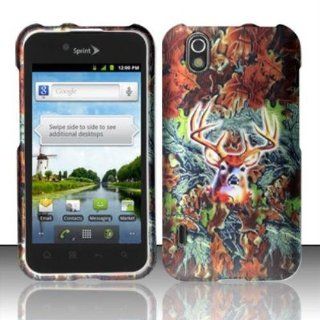 Rubberized Wilderness 1 Design for LG LG Marquee LS855 Cell Phones & Accessories
