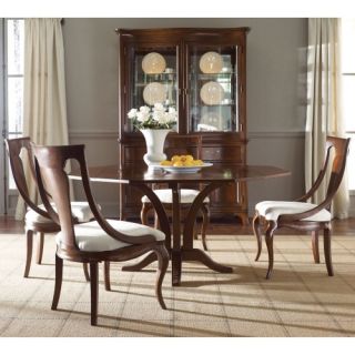 American Drew Cherry Grove New Generation 5 piece Square Dining Set with Sling Back Chairs   Dining Table Sets