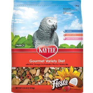 Kaytee Fiesta Fortified Food for Parrots, 25 Pound  Pet Food 