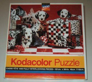 Kodacolor 1000 Piece Jigsaw Puzzle PUPPY PARTY Toys & Games
