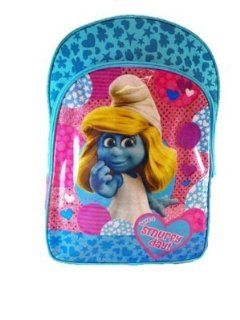 New Girls Full size The Smurfs Smurfette 16" school backpack   School bag Toys & Games